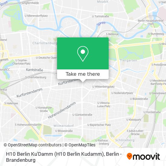 H10 Berlin Ku'Damm (H10 Berlin Kudamm) map