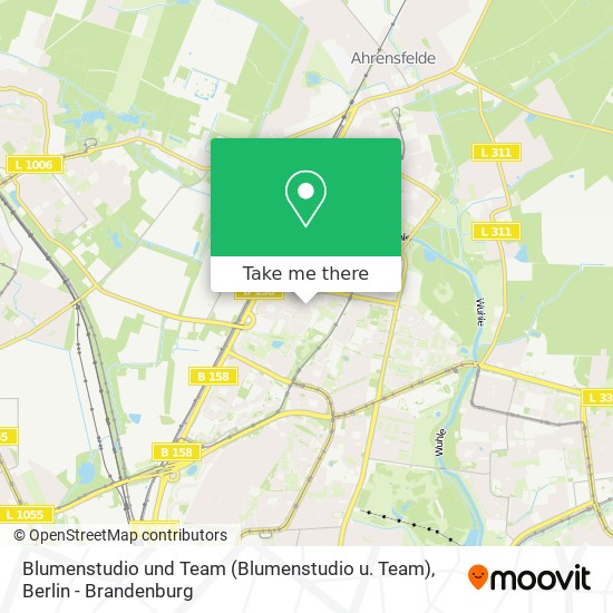 Карта Blumenstudio und Team (Blumenstudio u. Team)
