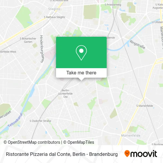 Ristorante Pizzeria dal Conte map