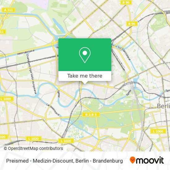 Preismed - Medizin-Discount map