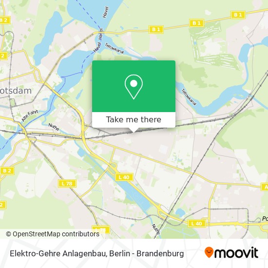 Elektro-Gehre Anlagenbau map