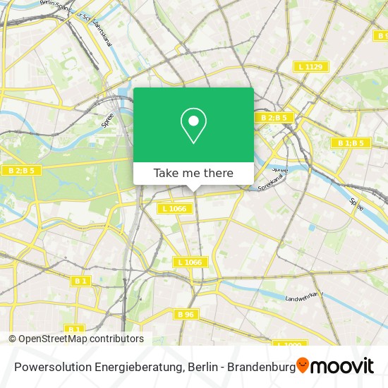 Powersolution Energieberatung map