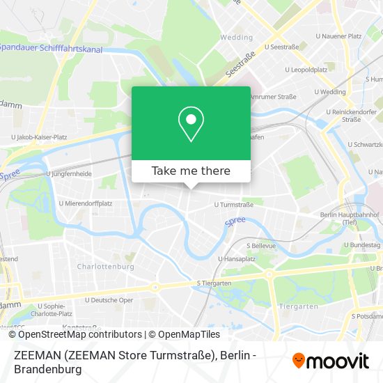 Карта ZEEMAN (ZEEMAN Store Turmstraße)