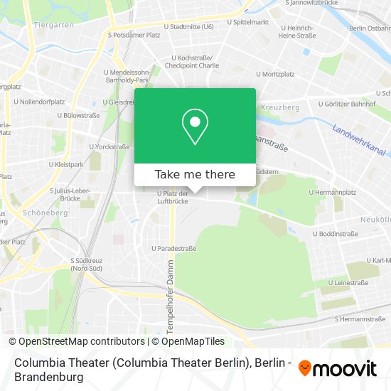 Columbia Theater (Columbia Theater Berlin) map
