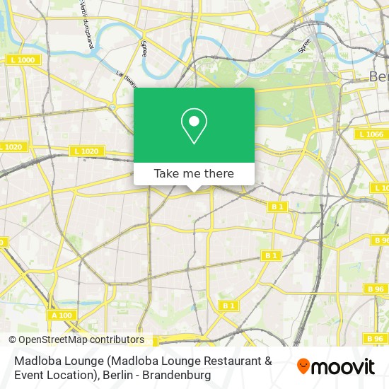 Карта Madloba Lounge (Madloba Lounge Restaurant & Event Location)