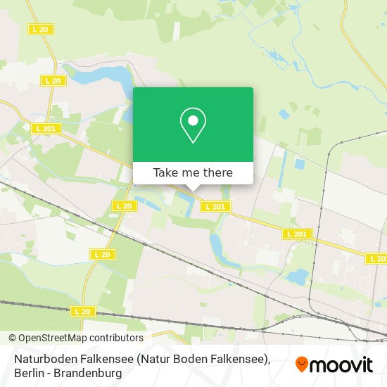 Карта Naturboden Falkensee (Natur Boden Falkensee)