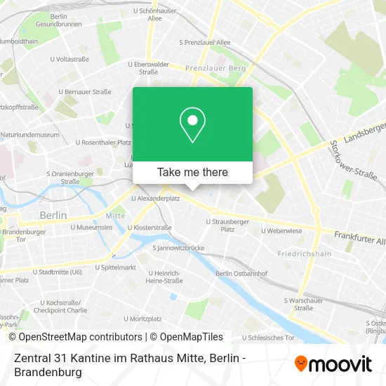 Zentral 31   Kantine im Rathaus Mitte map