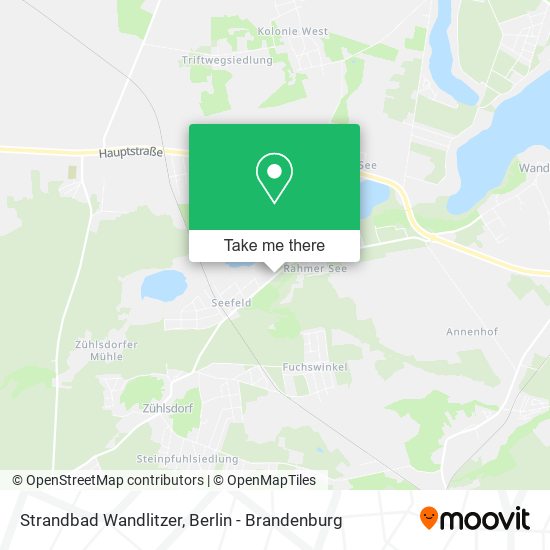 Strandbad Wandlitzer map