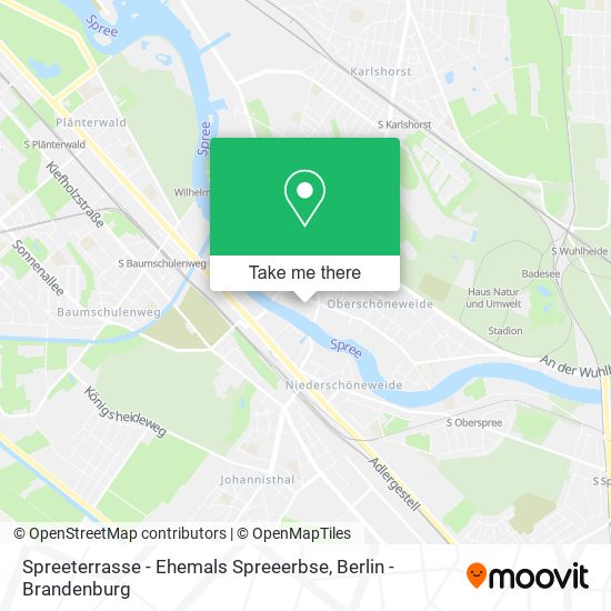 Карта Spreeterrasse - Ehemals Spreeerbse