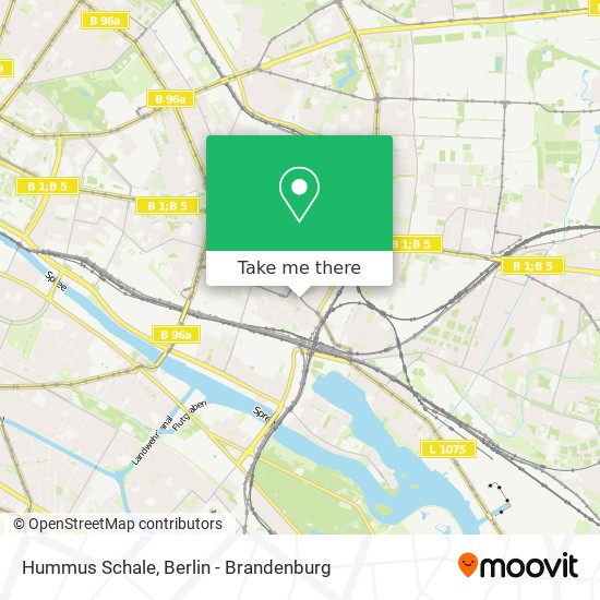 Hummus Schale map