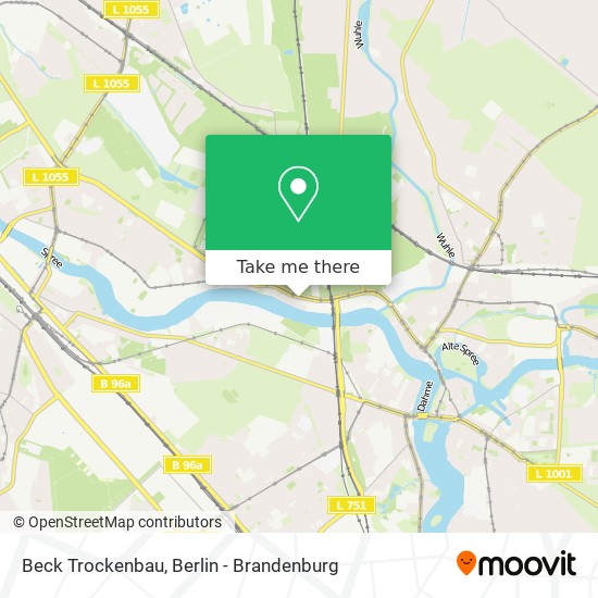 Beck Trockenbau map