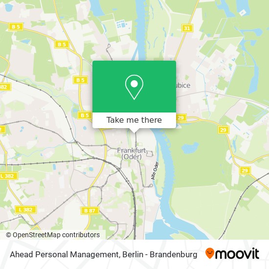 Ahead Personal Management map