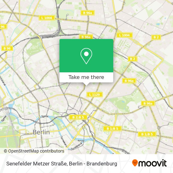 Senefelder Metzer Straße map