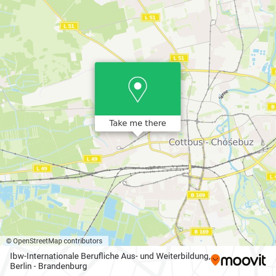 Ibw-Internationale Berufliche Aus- und Weiterbildung map