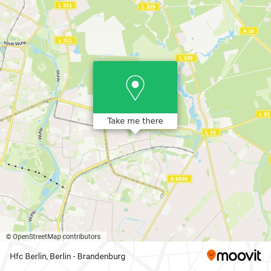 Hfc Berlin map