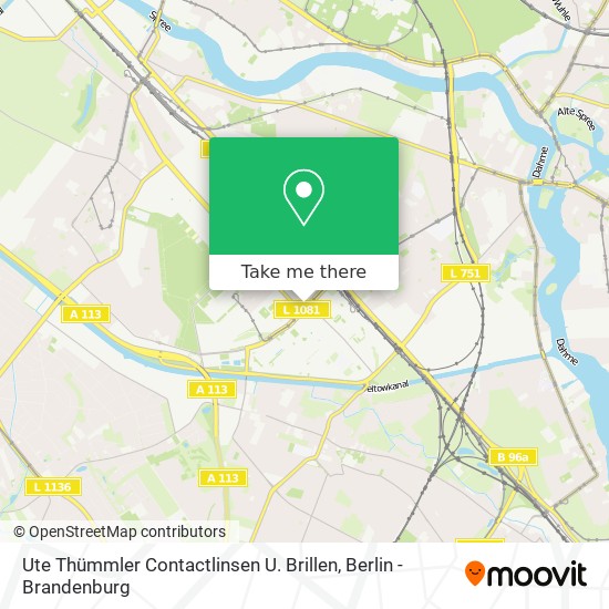 Ute Thümmler Contactlinsen U. Brillen map