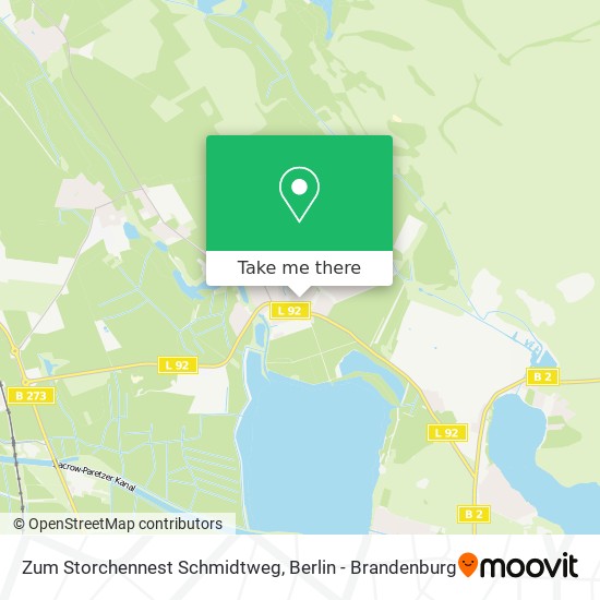 Zum Storchennest Schmidtweg map