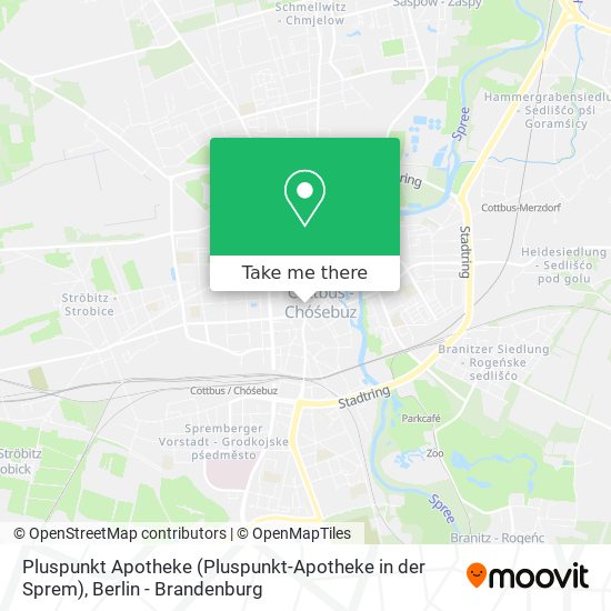 Pluspunkt Apotheke (Pluspunkt-Apotheke in der Sprem) map