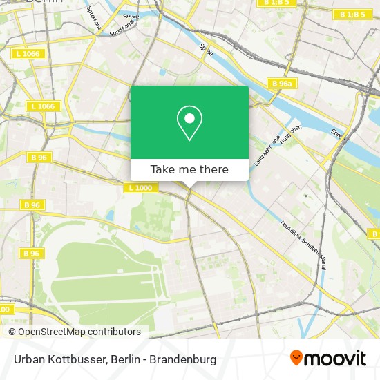 Urban Kottbusser map