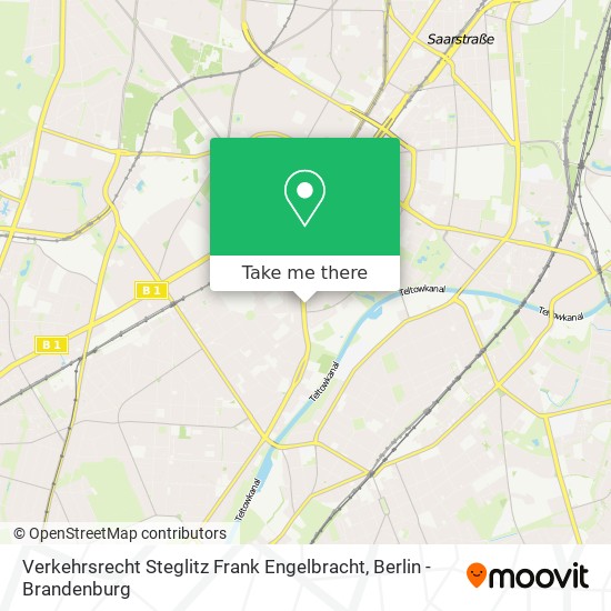 Карта Verkehrsrecht Steglitz Frank Engelbracht
