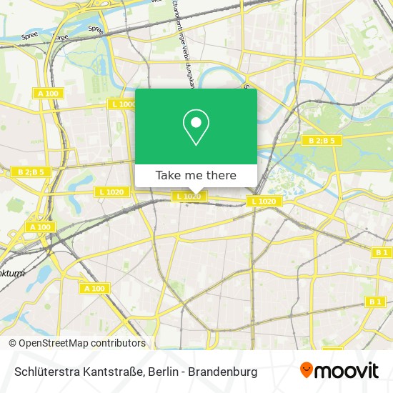 Карта Schlüterstra Kantstraße