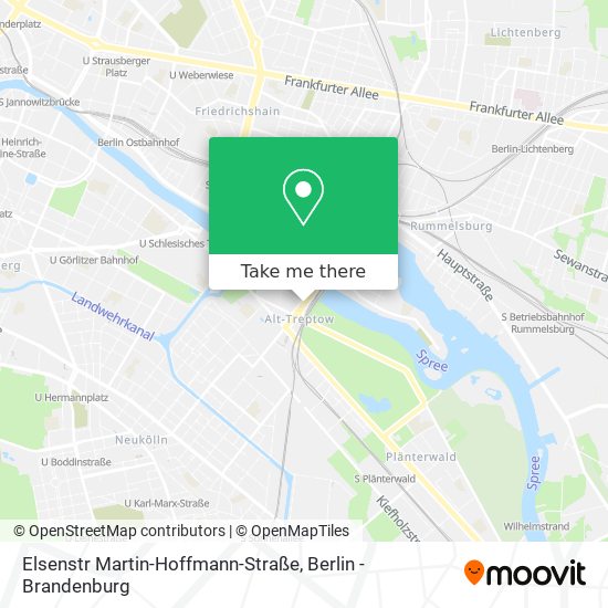 Карта Elsenstr Martin-Hoffmann-Straße