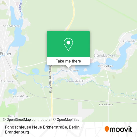 Карта Fangschleuse Neue Erknerstraße