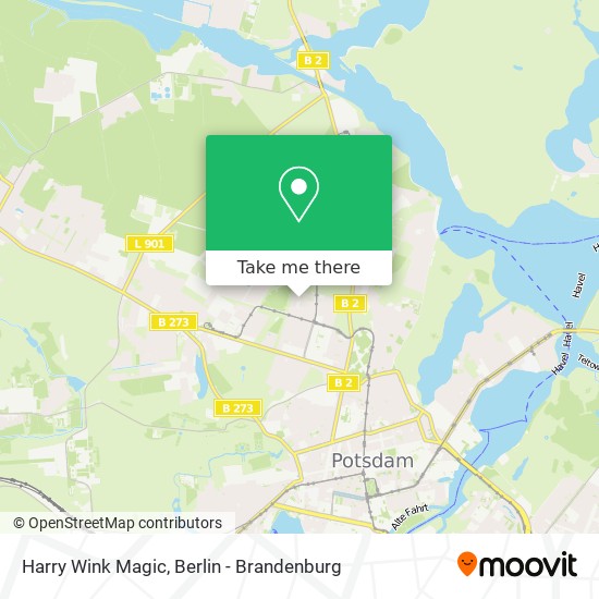 Harry Wink Magic map