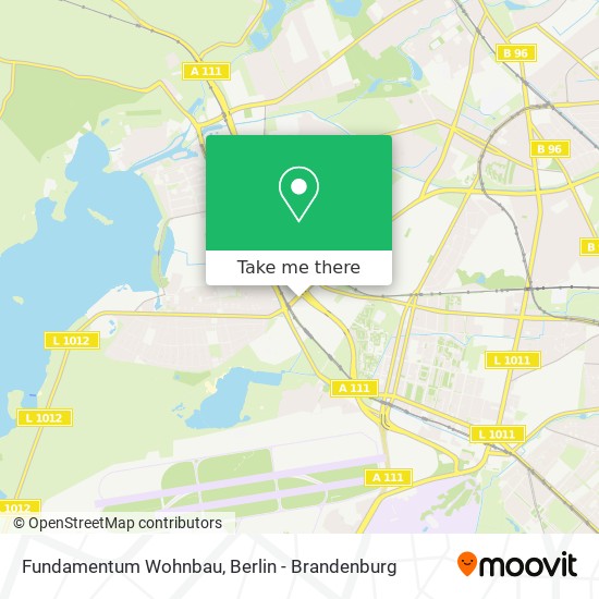 Fundamentum Wohnbau map