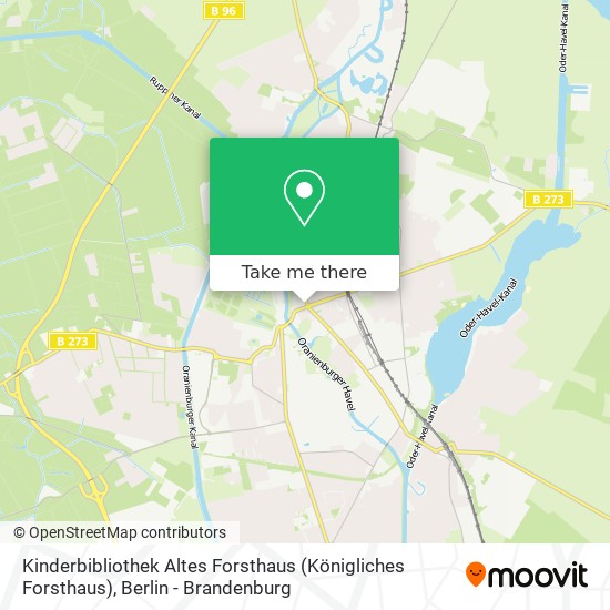 Kinderbibliothek Altes Forsthaus (Königliches Forsthaus) map