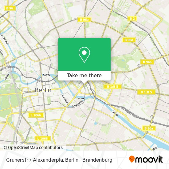 Карта Grunerstr / Alexanderpla