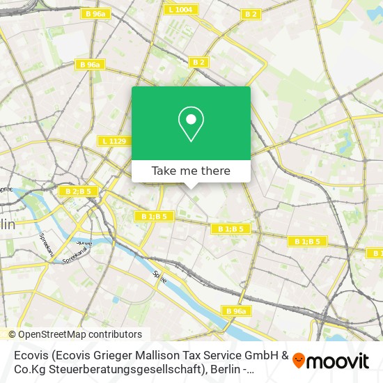 Ecovis (Ecovis Grieger Mallison Tax Service GmbH & Co.Kg Steuerberatungsgesellschaft) map