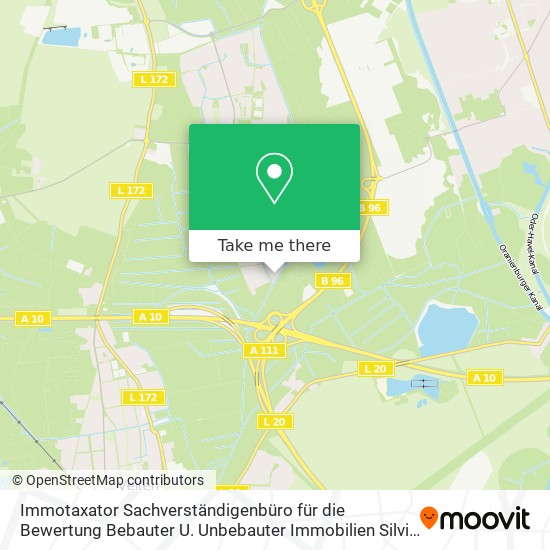 Immotaxator Sachverständigenbüro für die Bewertung Bebauter U. Unbebauter Immobilien Silvio Rackwit map