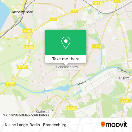 Kleine Lange map