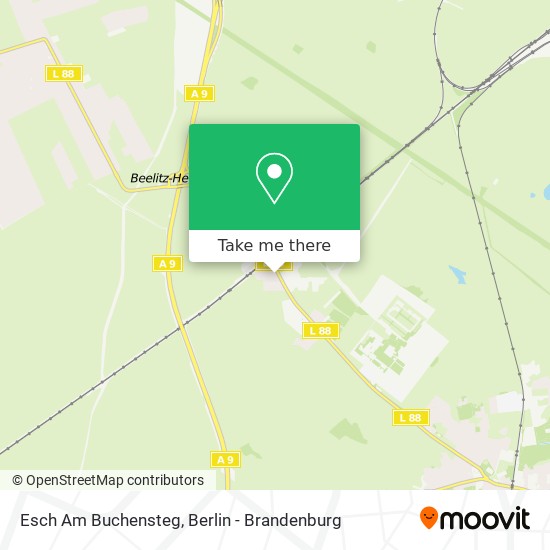 Esch Am Buchensteg map
