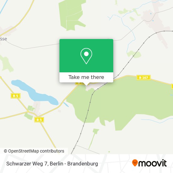 Schwarzer Weg 7 map