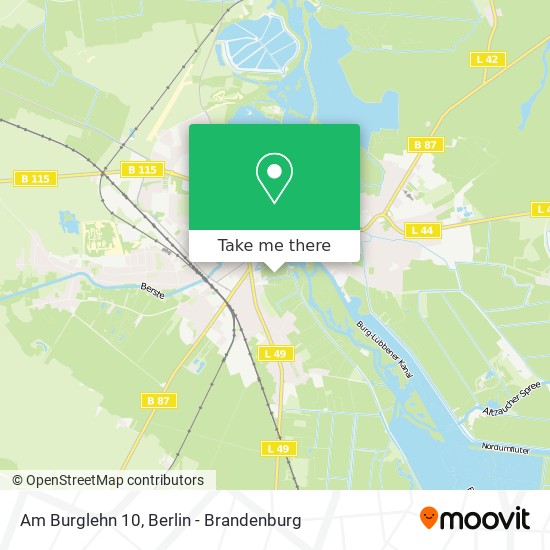 Am Burglehn 10 map