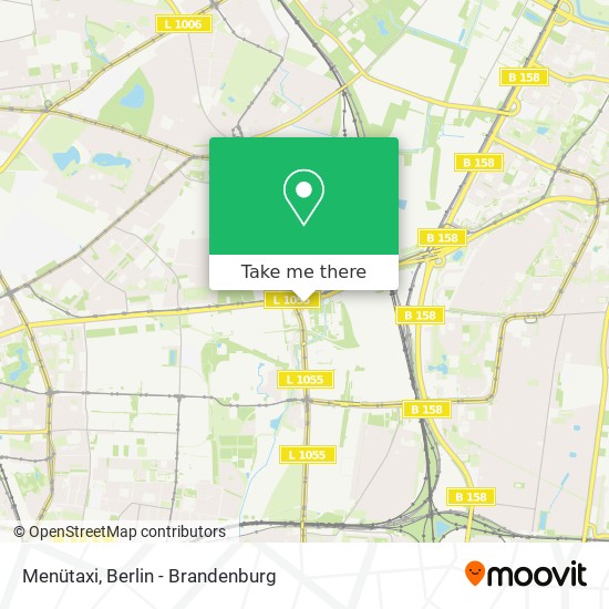 Menütaxi map