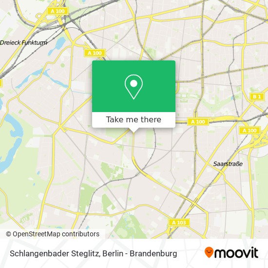 Карта Schlangenbader Steglitz