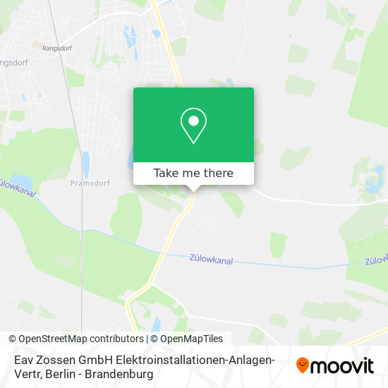 Eav Zossen GmbH Elektroinstallationen-Anlagen-Vertr map