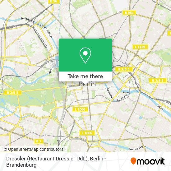 Карта Dressler (Restaurant Dressler UdL)