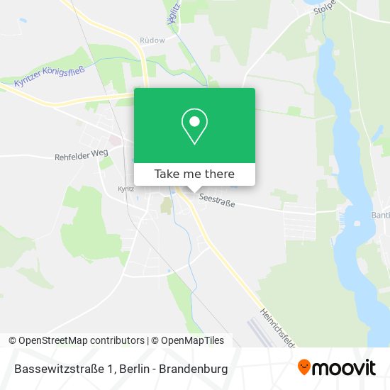 Bassewitzstraße 1 map