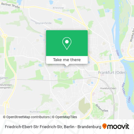 Карта Friedrich-Ebert-Str Friedrich-Str