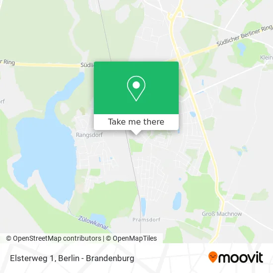 Elsterweg 1 map