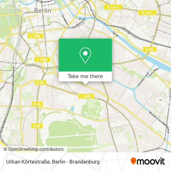 Urban Körtestraße map