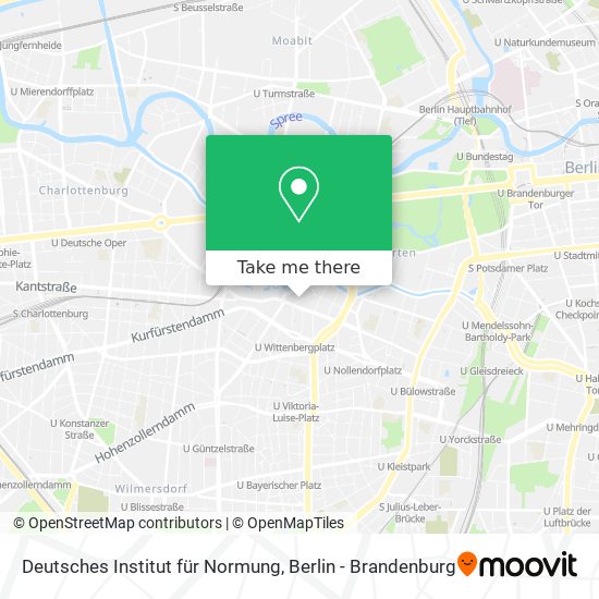 Deutsches Institut für Normung map