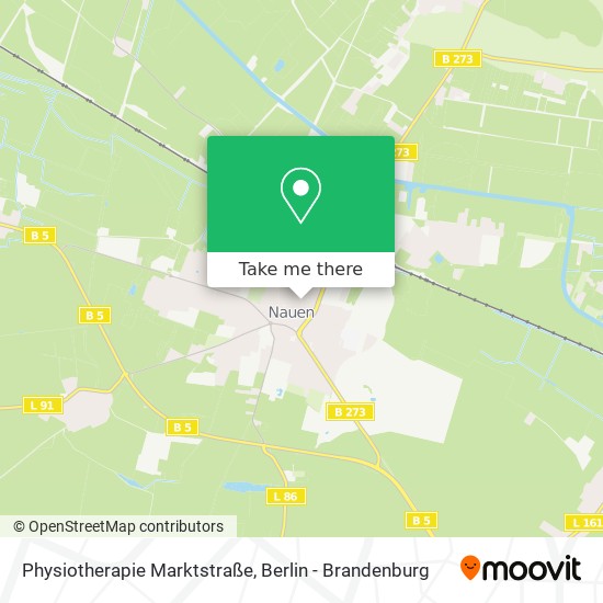 Physiotherapie Marktstraße map