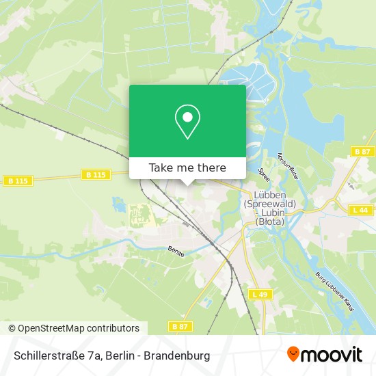 Schillerstraße 7a map