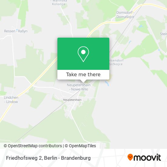Friedhofsweg 2 map