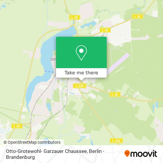 Otto-Grotewohl- Garzauer Chaussee map